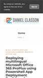 Mobile Screenshot of danielclasson.com